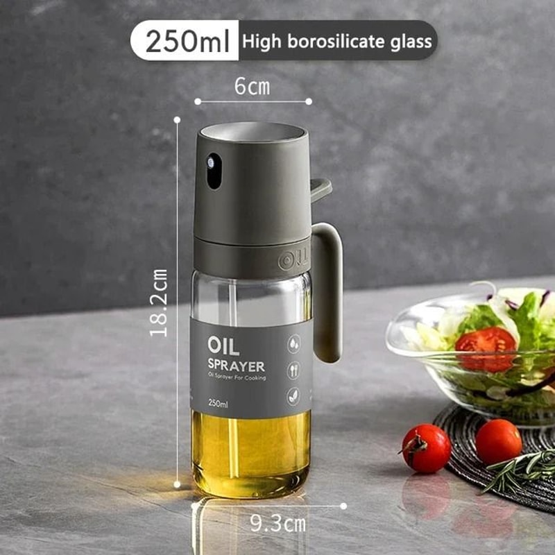 Glass Oil Spray Bottle For Cooking And Air Fryer 250ml 7