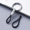 Metal Car Key Chain Pendant With Waist Hanging Buckle 10