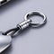 Metal Car Key Chain Pendant With Waist Hanging Buckle 3