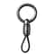 Metal Car Key Chain Pendant With Waist Hanging Buckle 4
