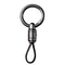 Metal Car Key Chain Pendant With Waist Hanging Buckle 4
