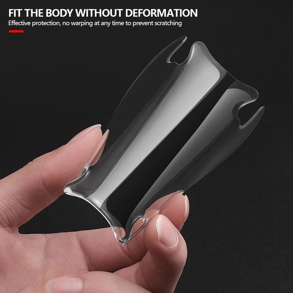 Transparent Car Door Handle Bowl Protective Stickers 2