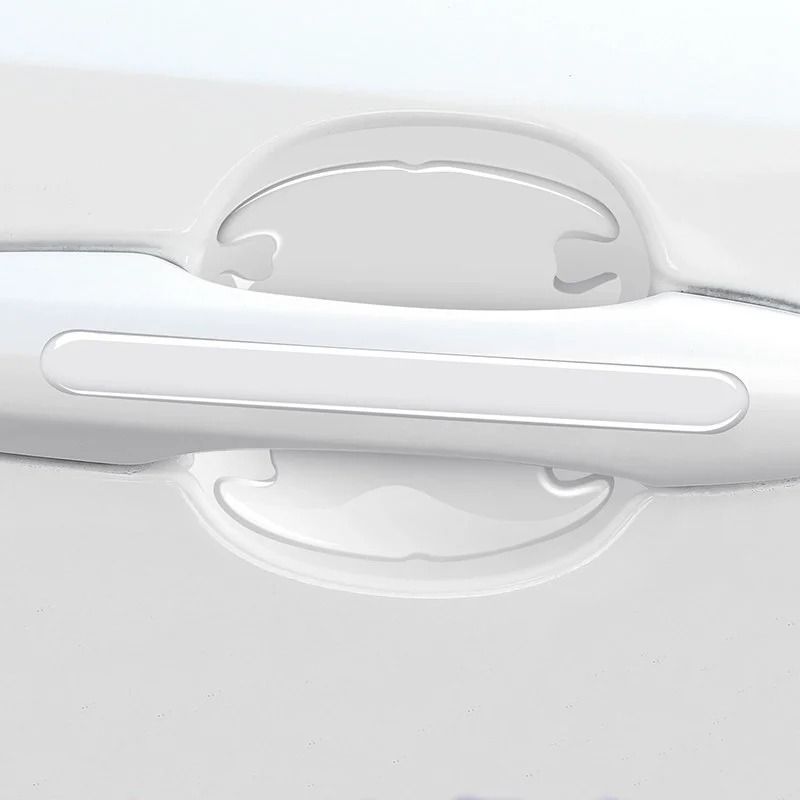 Transparent Car Door Handle Bowl Protective Stickers 3
