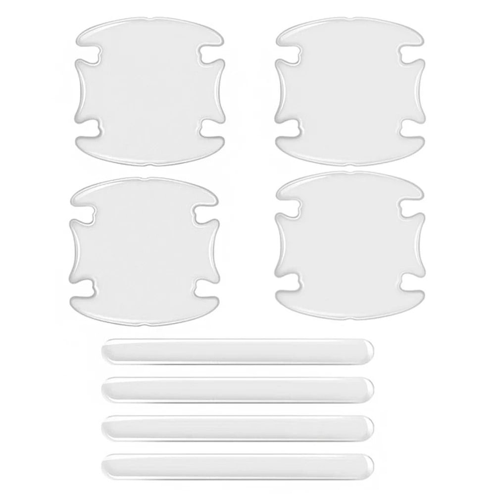 Transparent Car Door Handle Bowl Protective Stickers 7