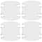 Transparent Car Door Handle Bowl Protective Stickers 8