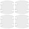 Transparent Car Door Handle Bowl Protective Stickers 8
