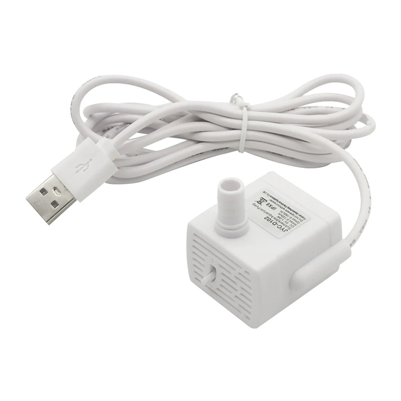 USB Pet Water Fountain Replacement Pump Ultra Quiet 5V 6