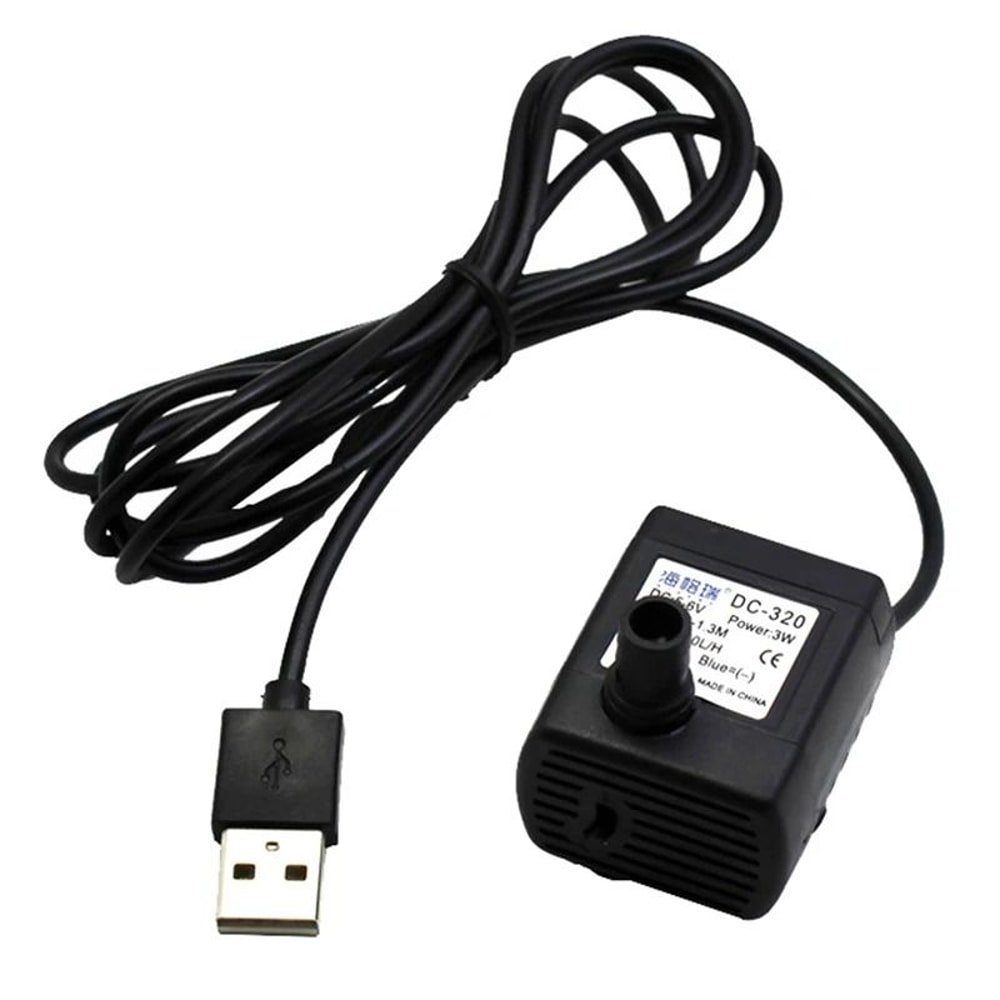 USB Pet Water Fountain Replacement Pump Ultra Quiet 5V 7