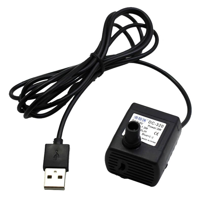 USB Pet Water Fountain Replacement Pump Ultra Quiet 5V 7