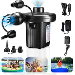 mini electric inflatable air pump for mattress pool and camping