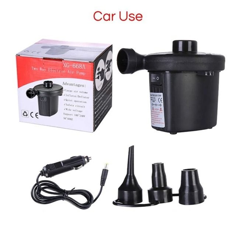 Mini Electric Inflatable Air Pump For Mattress Pool And Camping 6