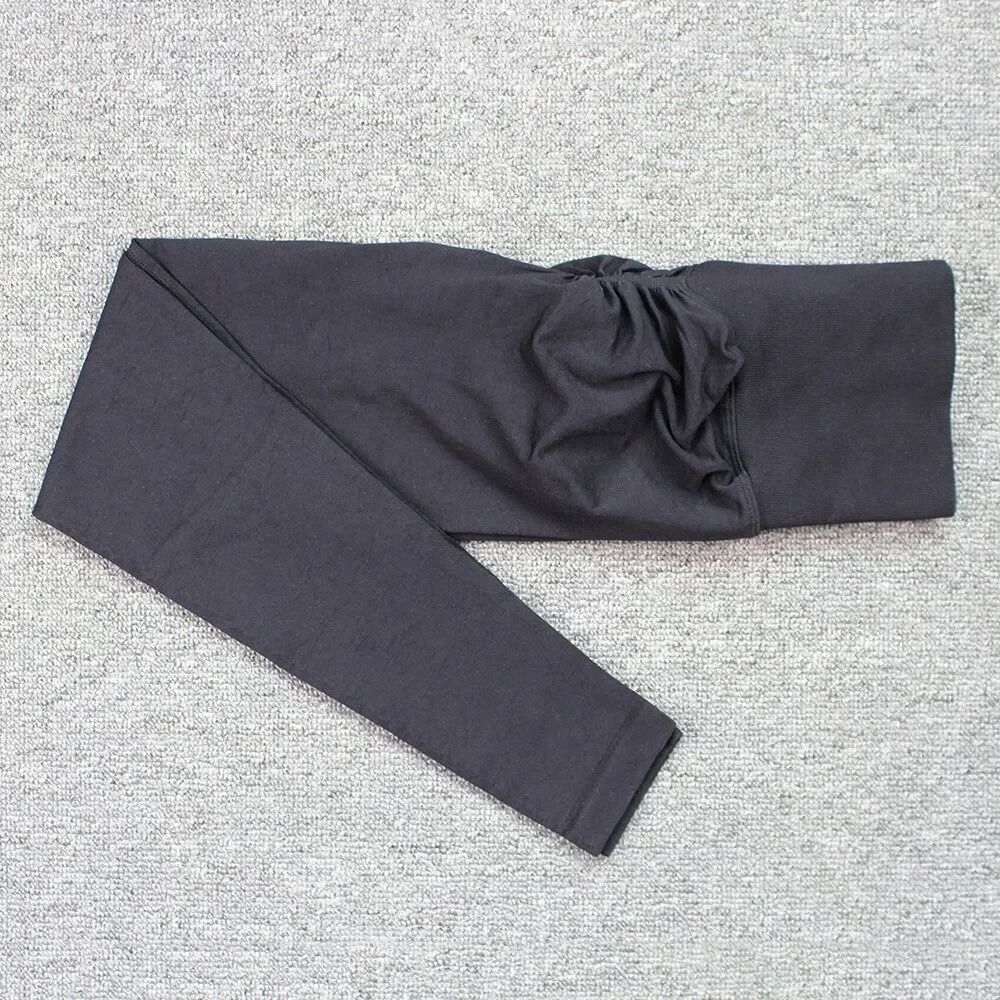 Womens High Waist Seamless Fitness Yoga Pants 2
