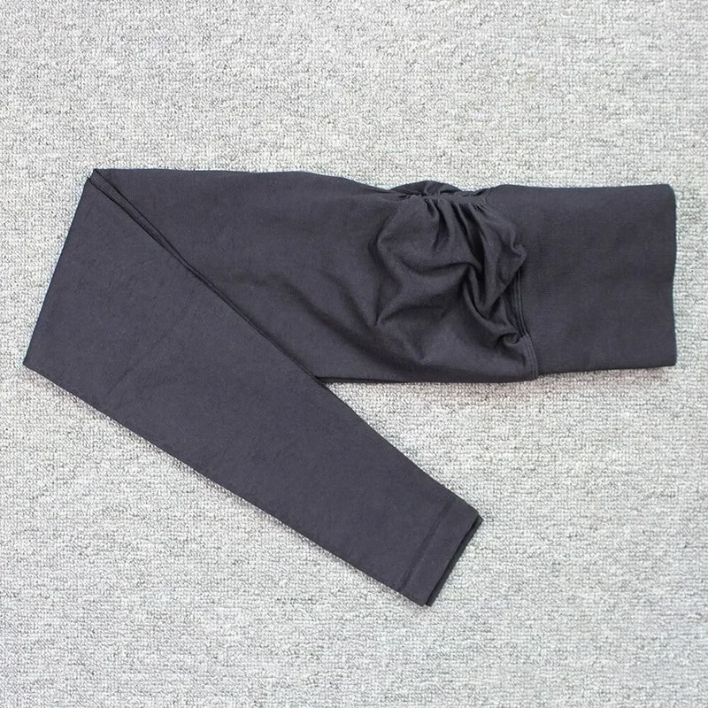 Womens High Waist Seamless Fitness Yoga Pants 2