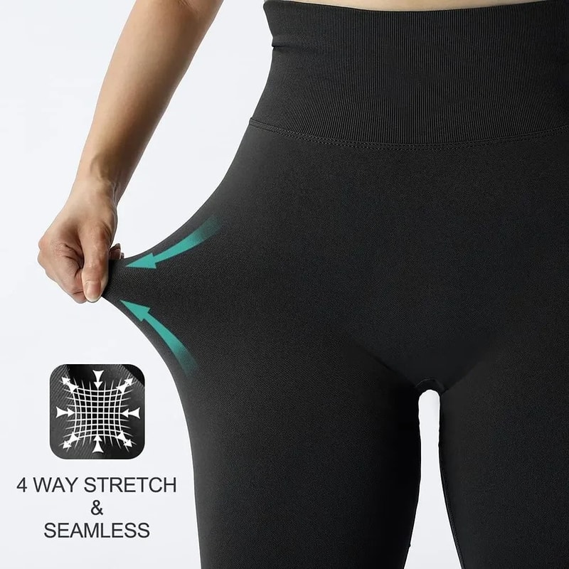 Womens High Waist Seamless Fitness Yoga Pants 3