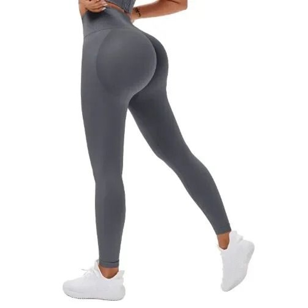 Womens High Waist Seamless Fitness Yoga Pants 6