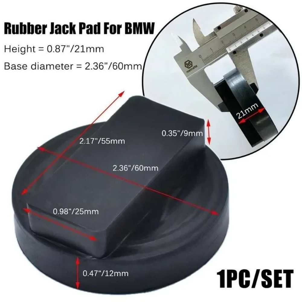 Rubber Jack Lift Adapter Pads For BMW Jack Points 1