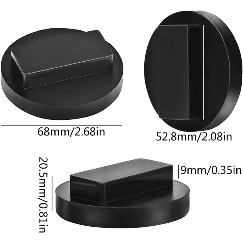 Rubber Jack Lift Adapter Pads For BMW Jack Points 5