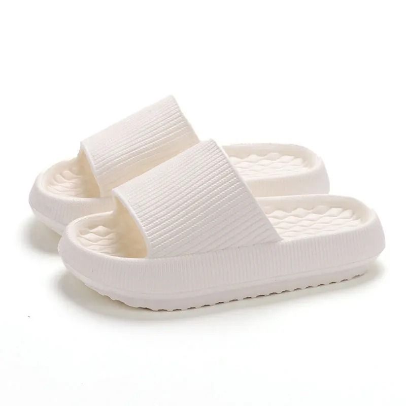 Womens Thick Platform Cloud Slippers Soft EVA Pillow Slides 10