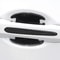 Car Door Handle Bowl Scratch Protection Stickers Carbon Fiber Style 4
