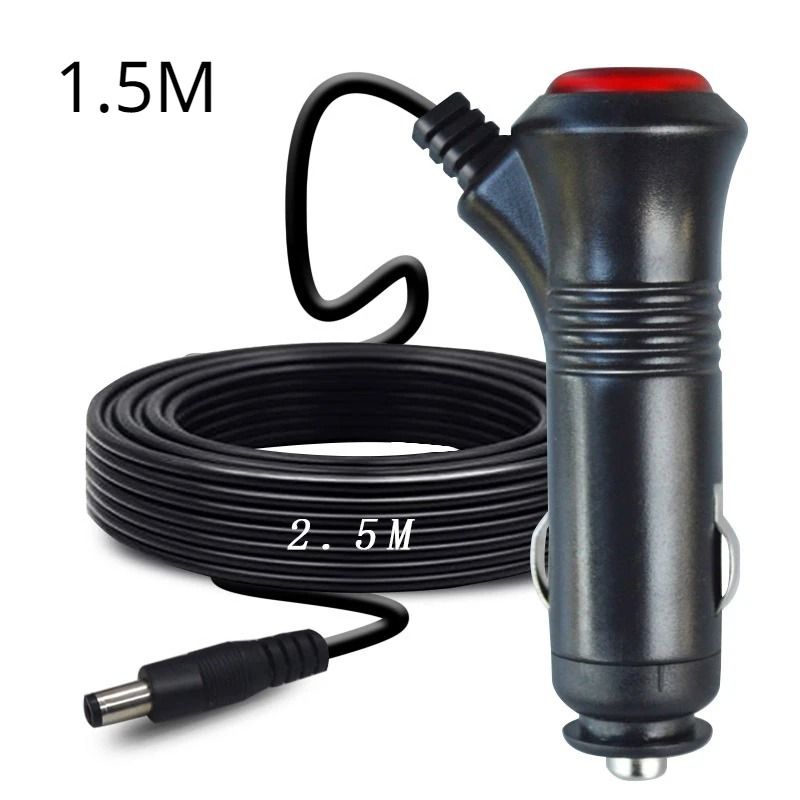 12V 24V Car Cigarette Lighter Socket Splitter Power Adapter 6