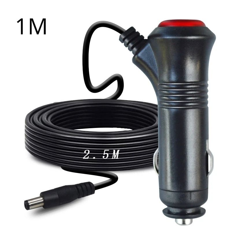 12V 24V Car Cigarette Lighter Socket Splitter Power Adapter 7