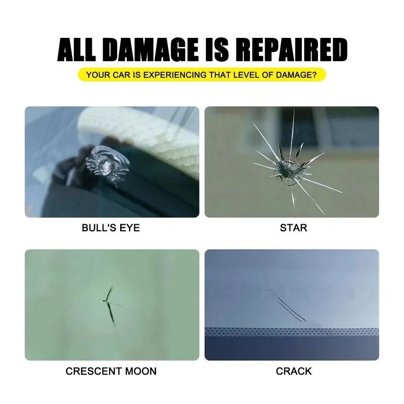 Car Windshield Repair Kit Quick Fix Glue For Glass Cracks 1