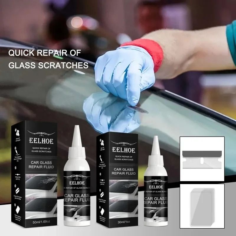 Car Windshield Repair Kit Quick Fix Glue For Glass Cracks 4