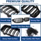 BMW 4 Series F32 F33 F36 Gloss Black Double Slat Front Kidney Grille Replacement 4