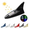 Solar Powered LED Shark Fin Car Antenna Safety Warning Light 5