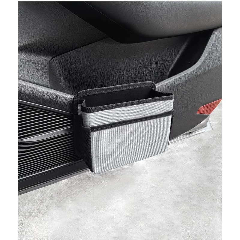Car Seat Back Hanging Storage Bag With Compact Side Organizer 9