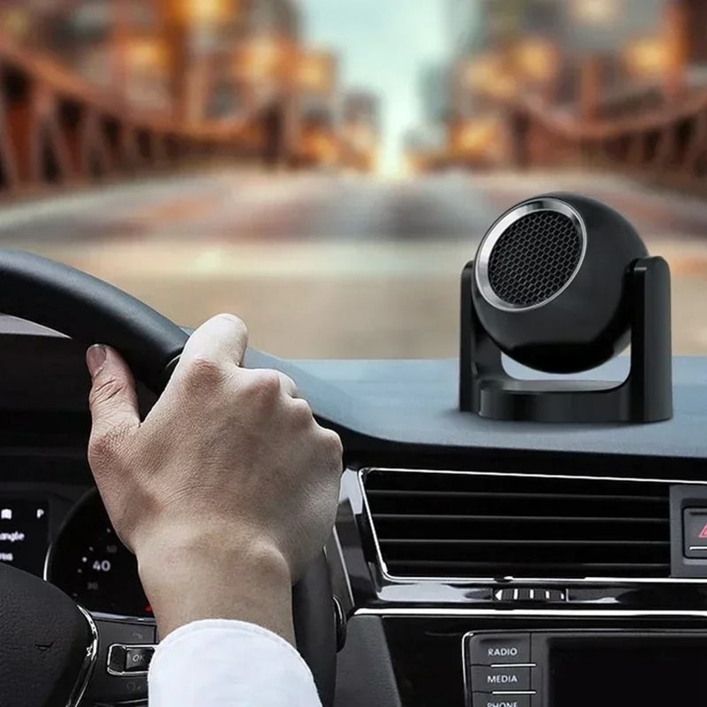 Portable 12V Car Heater Electric Windshield Defogger And Defroster Fan 3