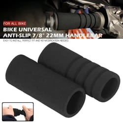 universal motorcycle handlebar foam grip covers 22mm anti vibration