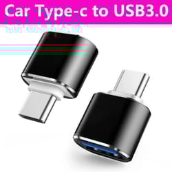 type c to usb a mini charging adapter for car use