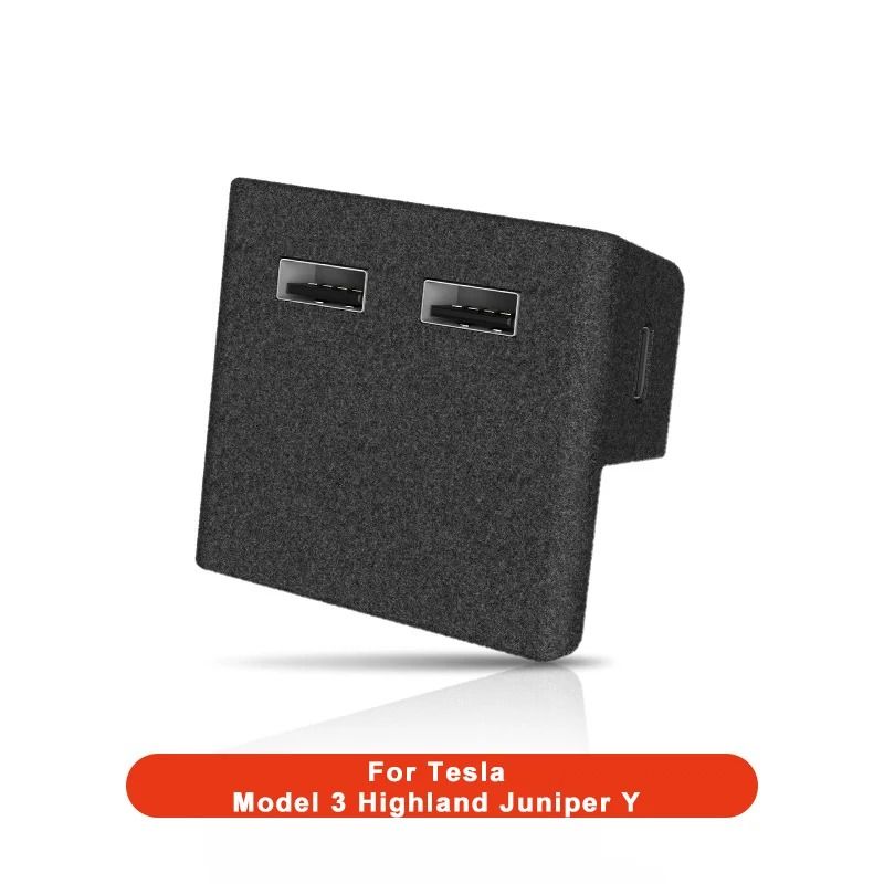 Tesla Model 3 And Model Y Glove Box USB Hub Docking Station 6