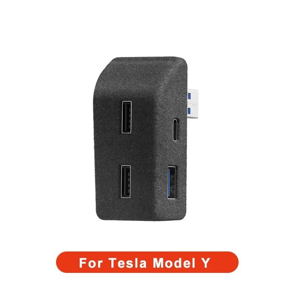 Tesla Model 3 And Model Y Glove Box USB Hub Docking Station 7