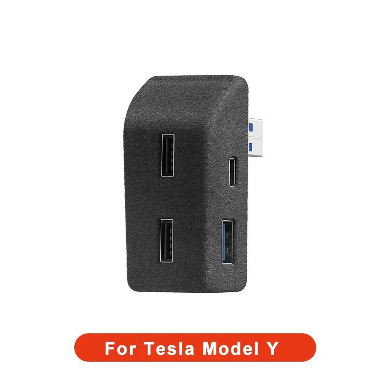 Tesla Model 3 And Model Y Glove Box USB Hub Docking Station 7