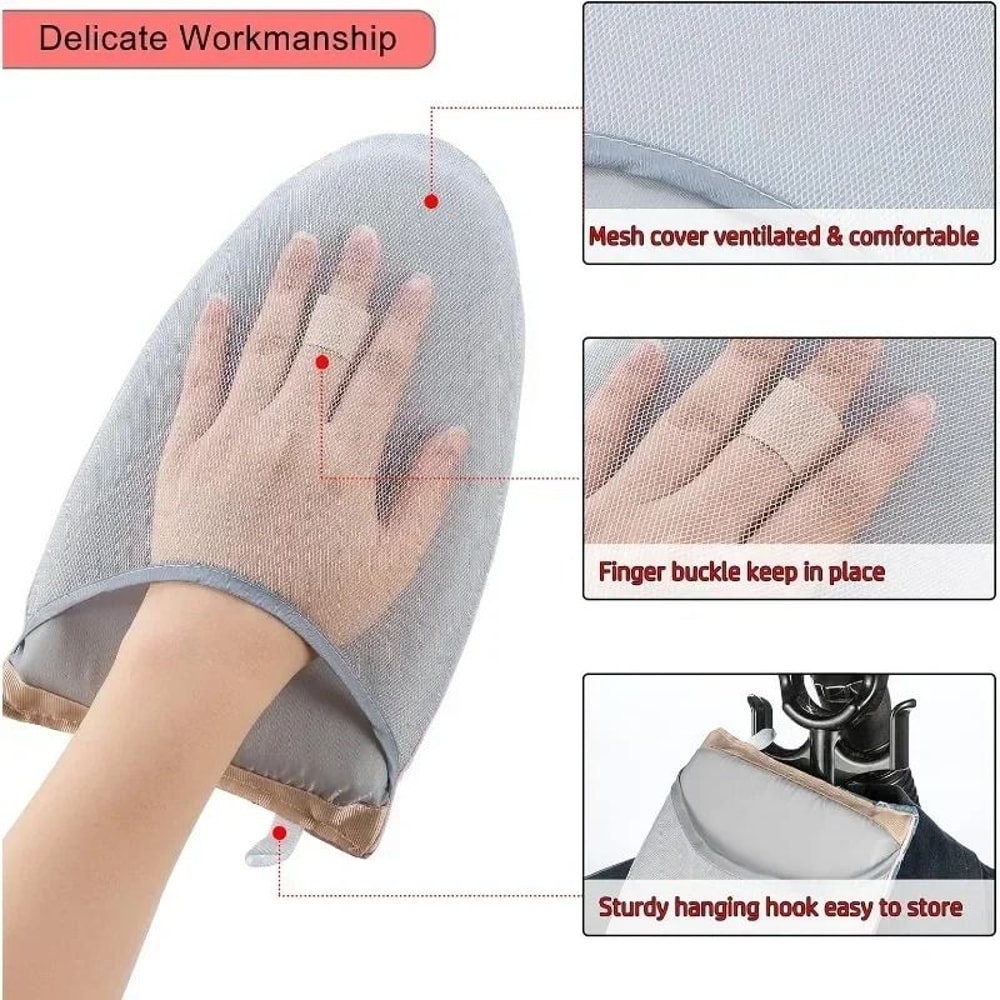 Heat Resistant Ironing Glove Steam Proof Garment Protection Mitt 1