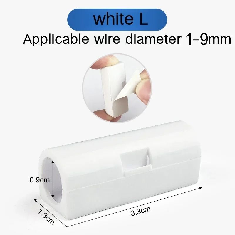 Cable Organizer Clips Wire Management Cord Holder Set 10