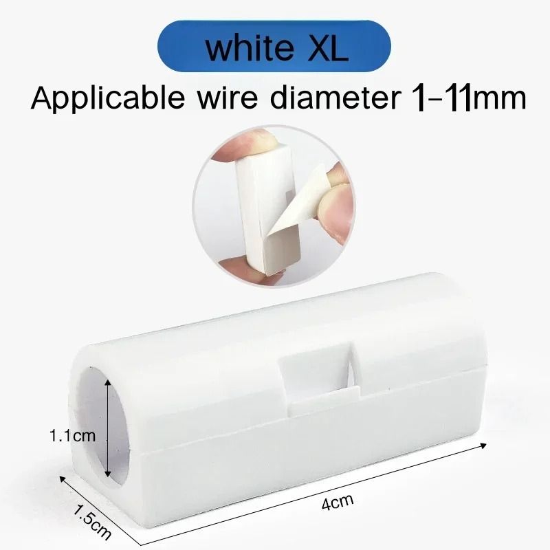 Cable Organizer Clips Wire Management Cord Holder Set 11