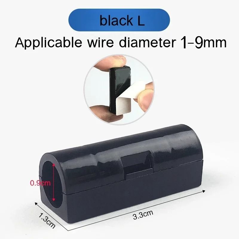 Cable Organizer Clips Wire Management Cord Holder Set 13