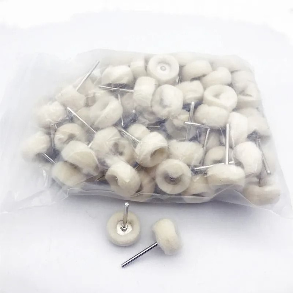Mini Felt Polishing Wheel Set For Rotary Tools 10 Pieces 5