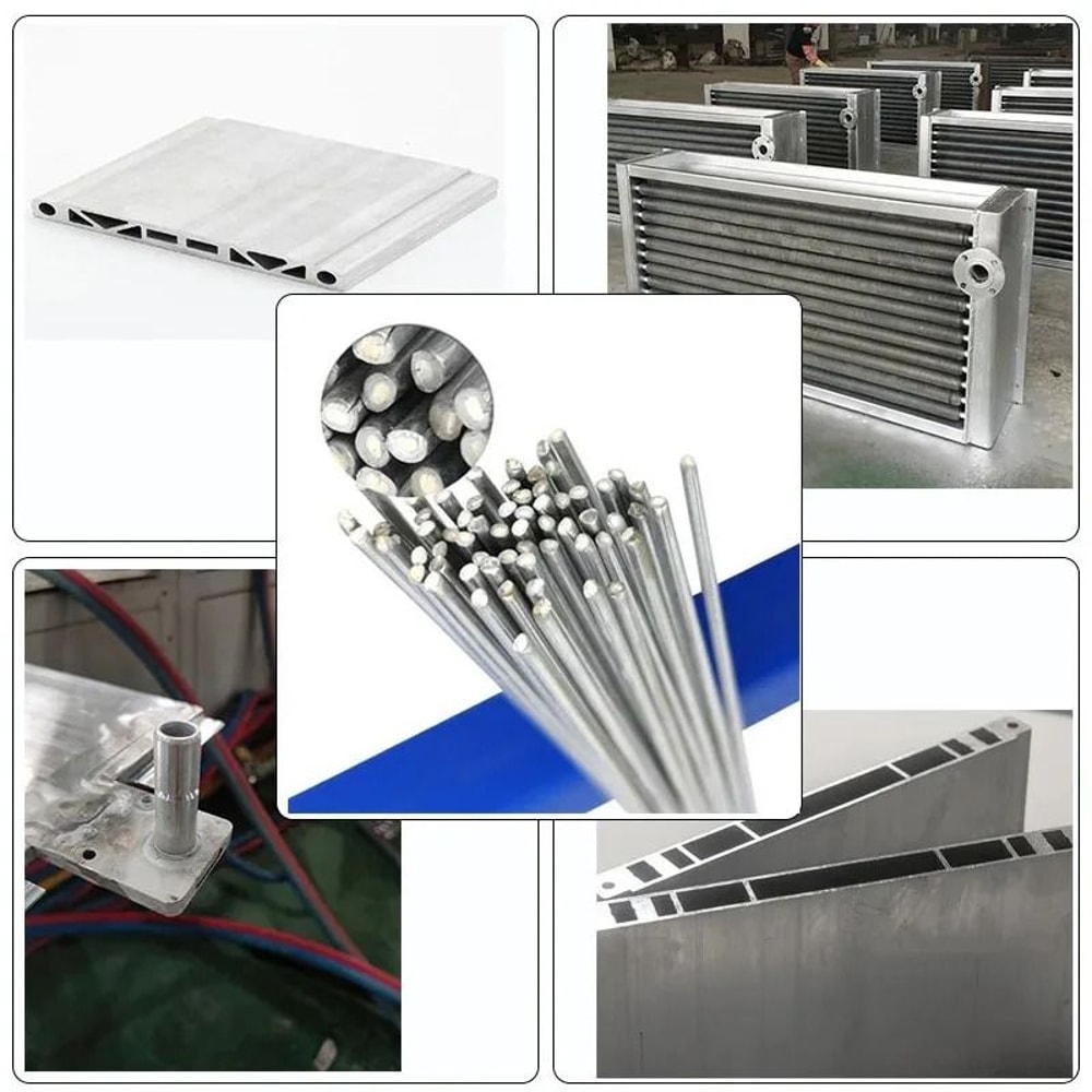 Low Temperature Aluminum Welding Rods Flux Core Soldering Wire Set 5