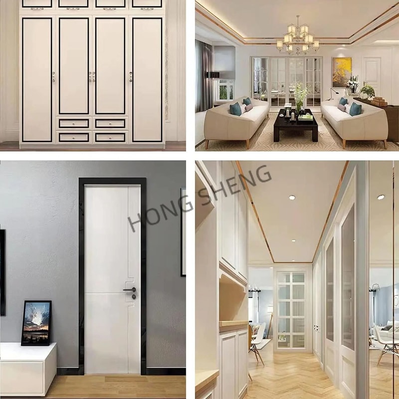 Mirror Finish Wall Edge Trim Strip Stainless Steel Decorative Line 4