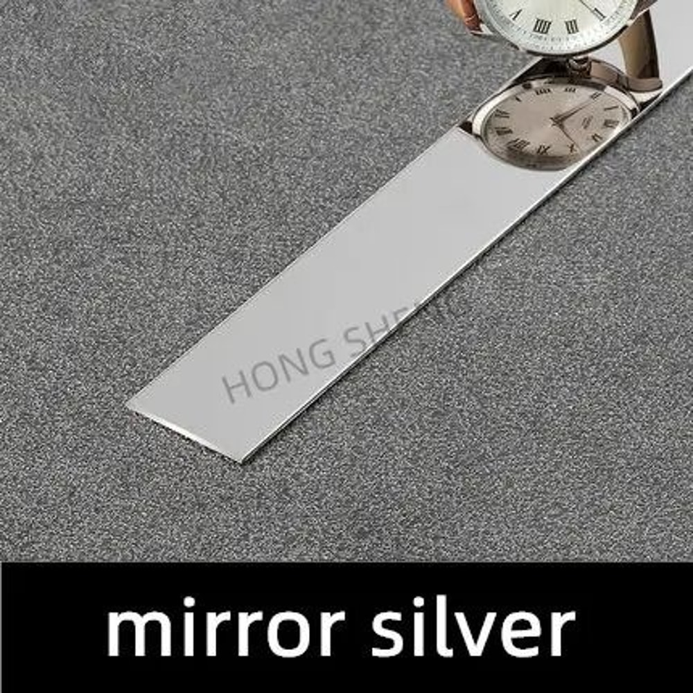 Mirror Finish Wall Edge Trim Strip Stainless Steel Decorative Line 8