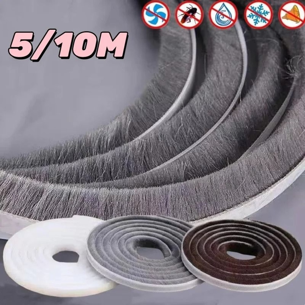 Windproof Door Window Sealing Strip Sound Insulation Weather Tape 0