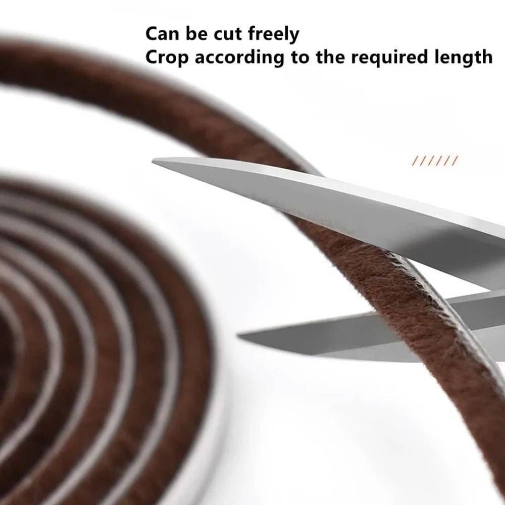 Windproof Door Window Sealing Strip Sound Insulation Weather Tape 3