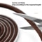 Windproof Door Window Sealing Strip Sound Insulation Weather Tape 3
