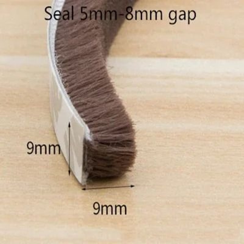 Windproof Door Window Sealing Strip Sound Insulation Weather Tape 24