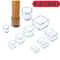 Silicone Chair Leg Pads Furniture Floor Protection Caps Set 0