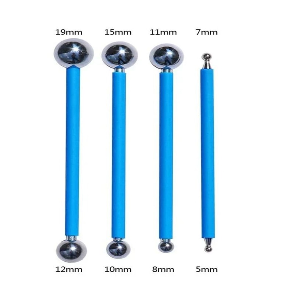 Professional Tile Grout Repair Tool Double Ball Modelling Stick Set 5